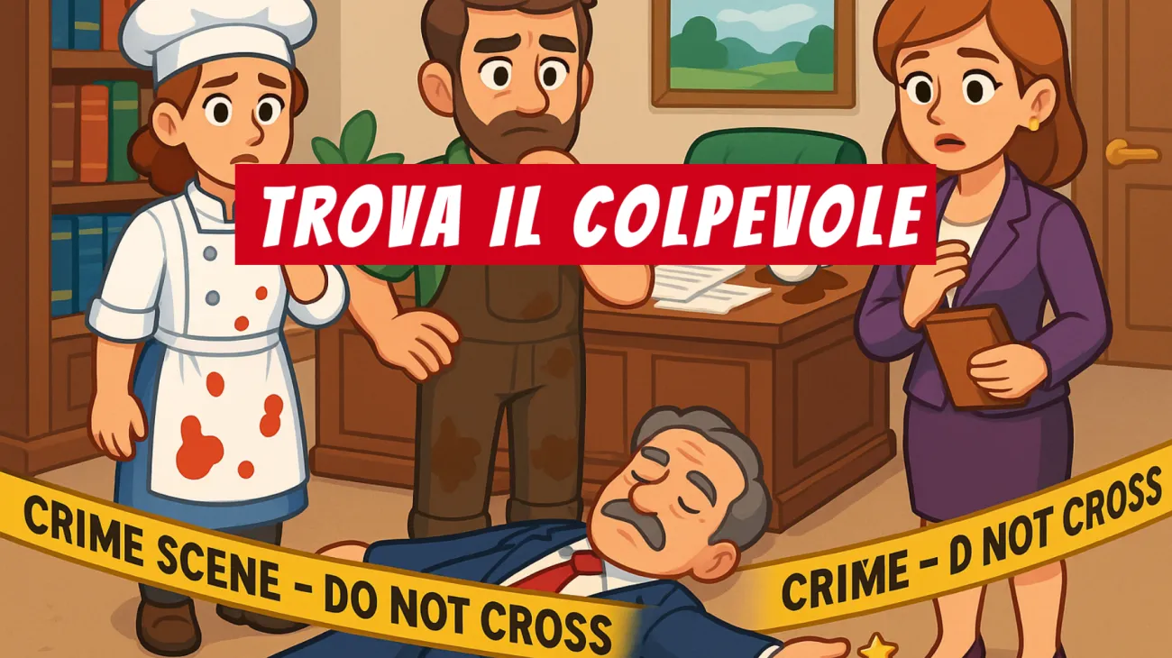 Solo chi ha un vero genio investigativo riesce a risolvere questo mistero: hai il coraggio di scoprire chi ha ucciso il direttore?"