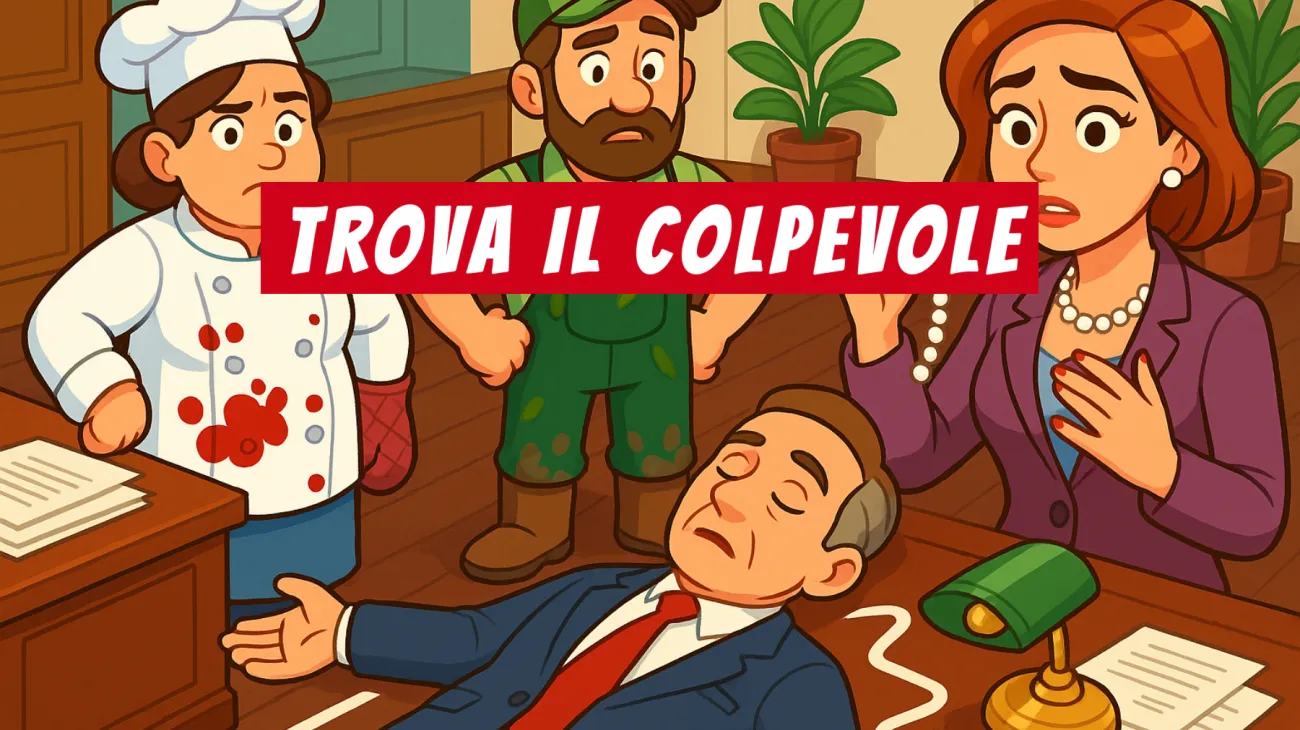 Solo chi ha un'intelligenza fuori dal comune riuscirà a risolvere il mistero della perla perduta: tu riuscirai a smascherare il colpevole?"