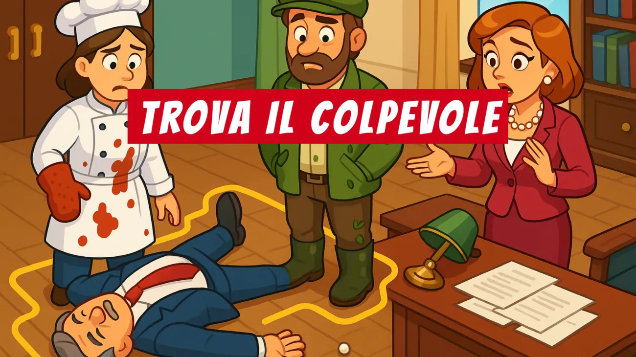 Solo i veri geni riescono a risolvere l’enigma della perla perduta: riesci a trovare il colpevole prima di leggere la soluzione? Sfida te stesso!"
