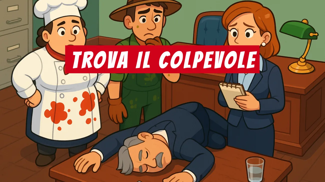 Solo i veri geni riescono a scoprire l’assassino in questo enigma: accetti la sfida?"