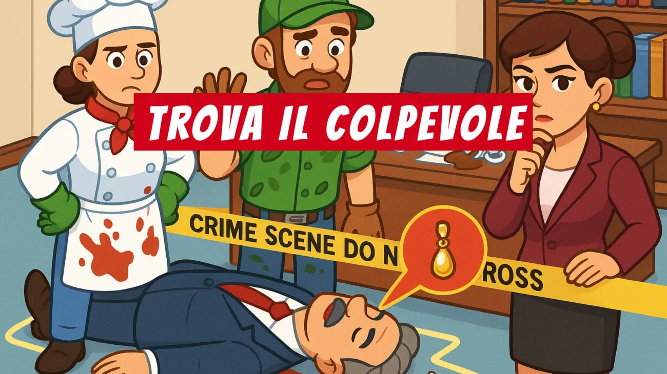 Solo i veri geni scopriranno il colpevole grazie a questo dettaglio nascosto nell’indovinello: riuscirai a risolverlo anche tu?"