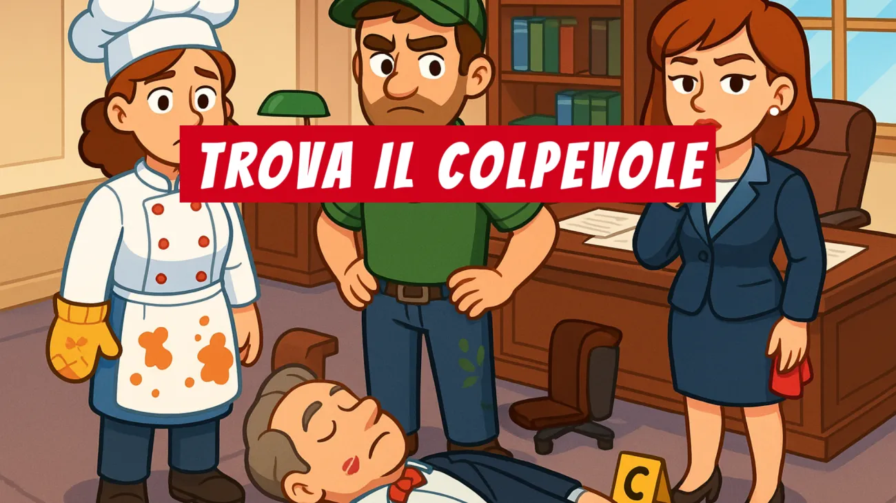 Solo il 2% delle persone indovina chi è l’assassino: risolvi il mistero del direttore d’azienda e dimostra di essere un vero genio!"