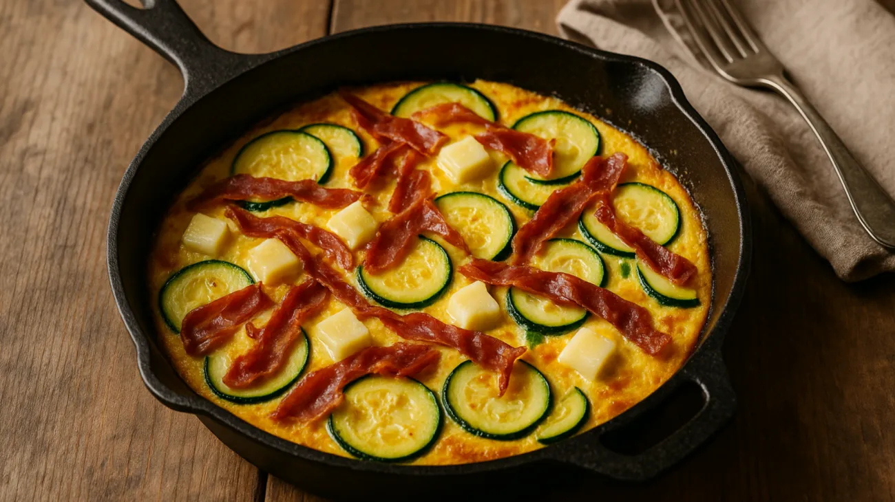 frittata zucchine toma piemontese"